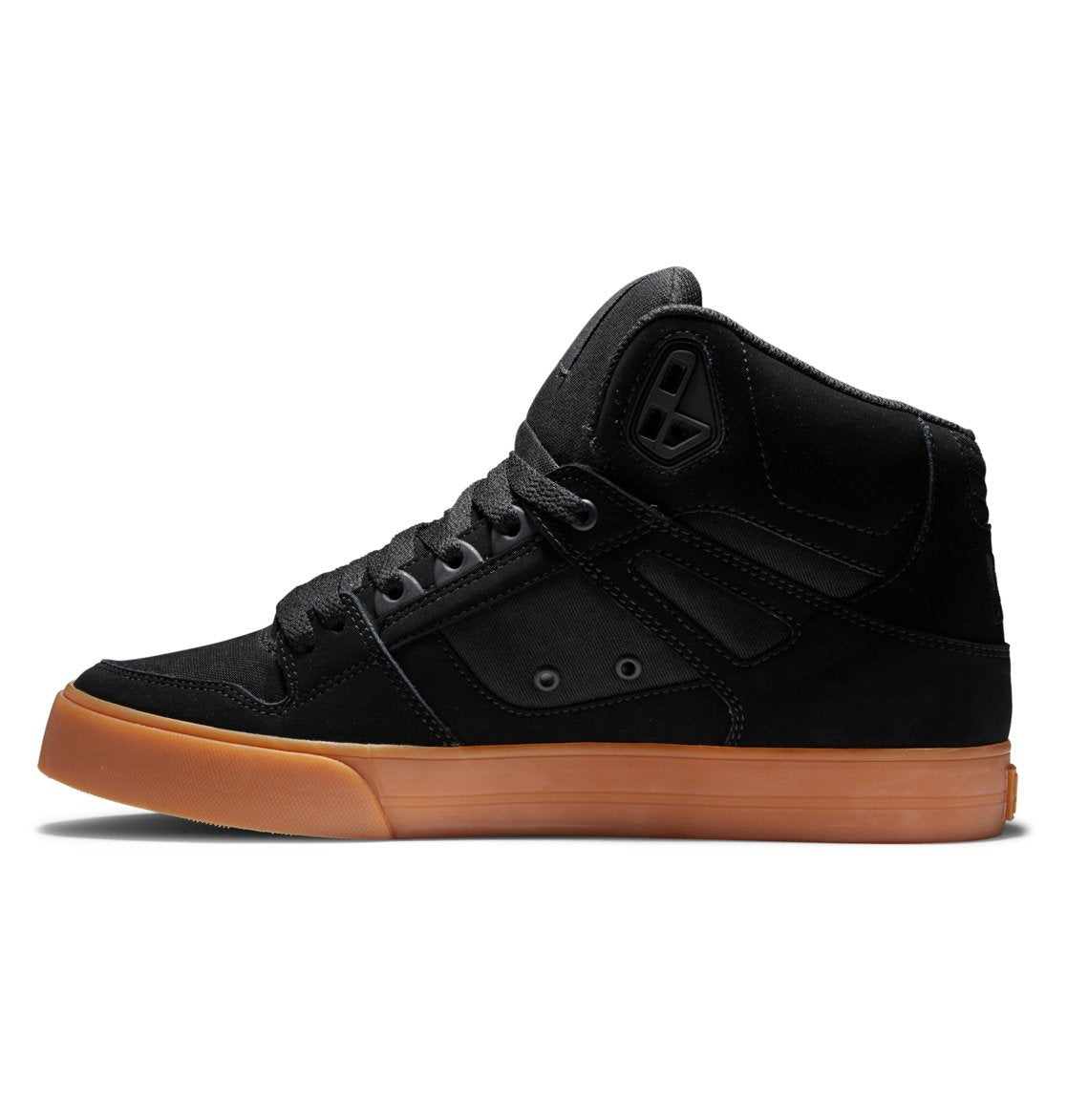 DC Pure High-Top Men Sneakers Black | US-8627FHW