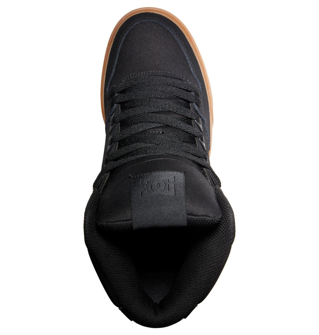 DC Pure High-Top Men Sneakers Black | US-8627FHW