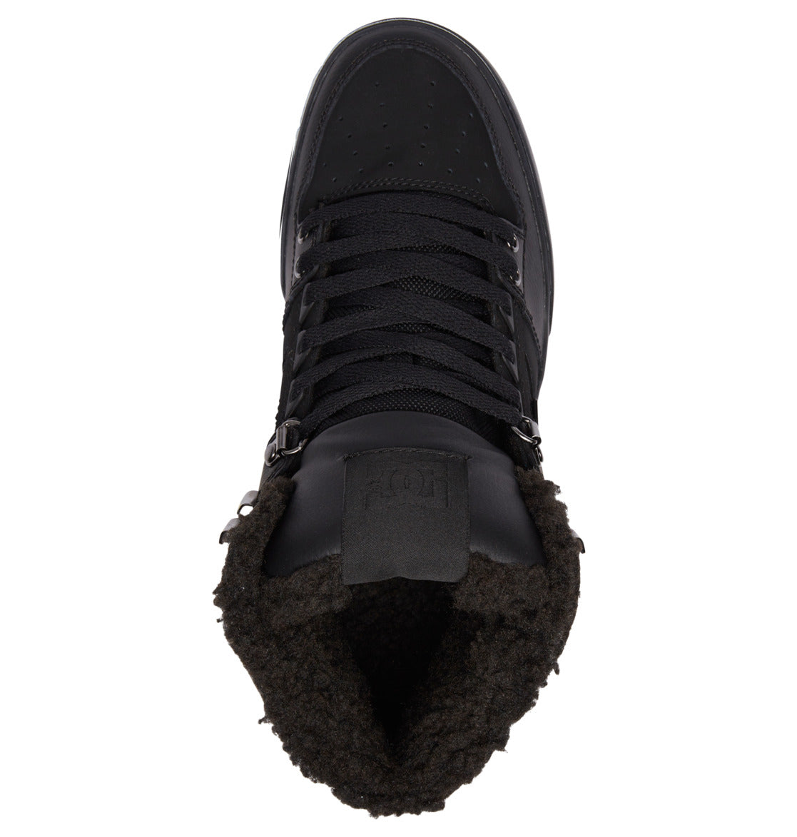 DC Pure High-Top Men Winter Boots Black | US-9146ARM