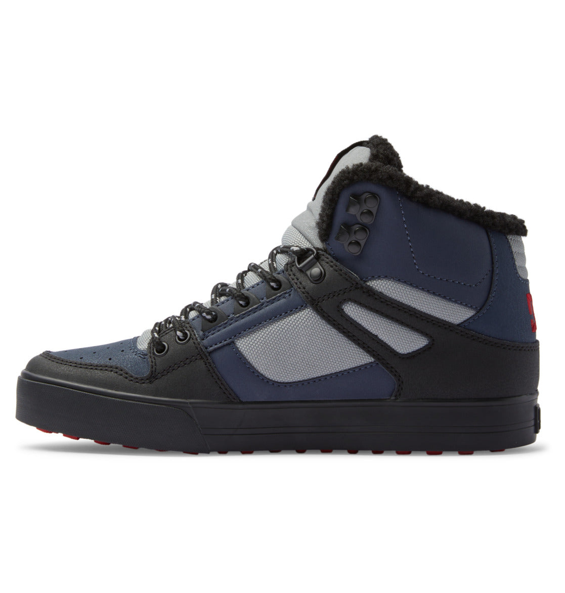 DC Pure High-Top Men Winter Boots Navy / Black | US-8713SRV