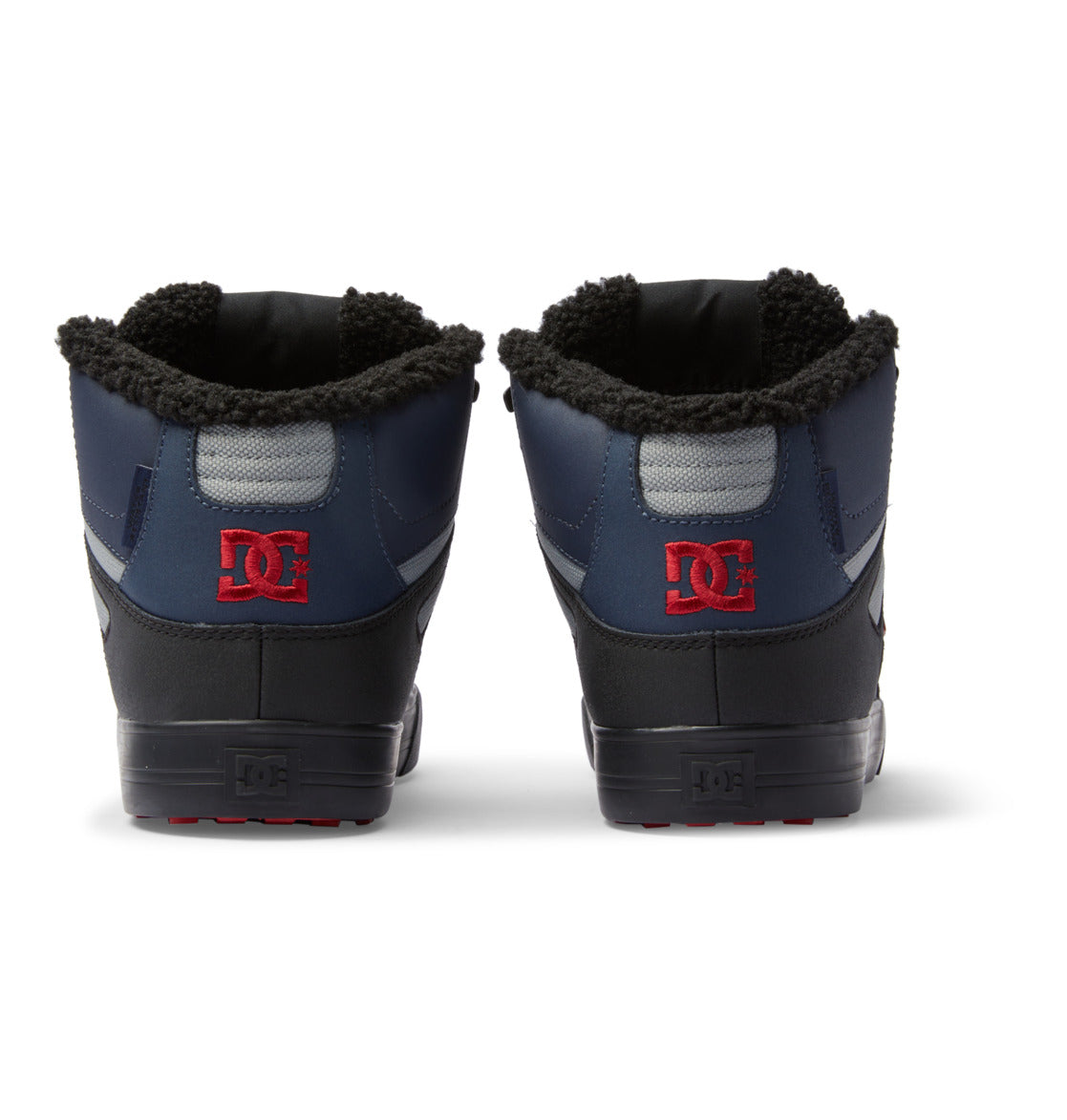 DC Pure High-Top Men Winter Boots Navy / Black | US-8713SRV