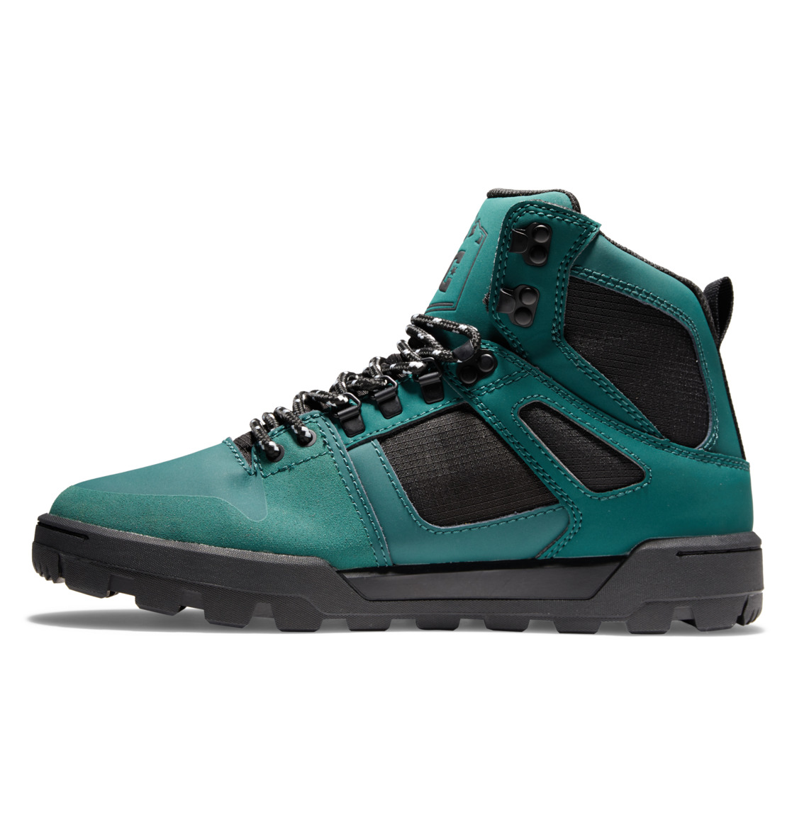 DC Pure High-Top Water-Resistant Men Winter Boots Deep Green | US-6203EQF