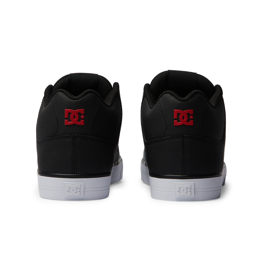 DC Pure MID Mid-Top Men Sneakers Black / Grey | US-4539MYO