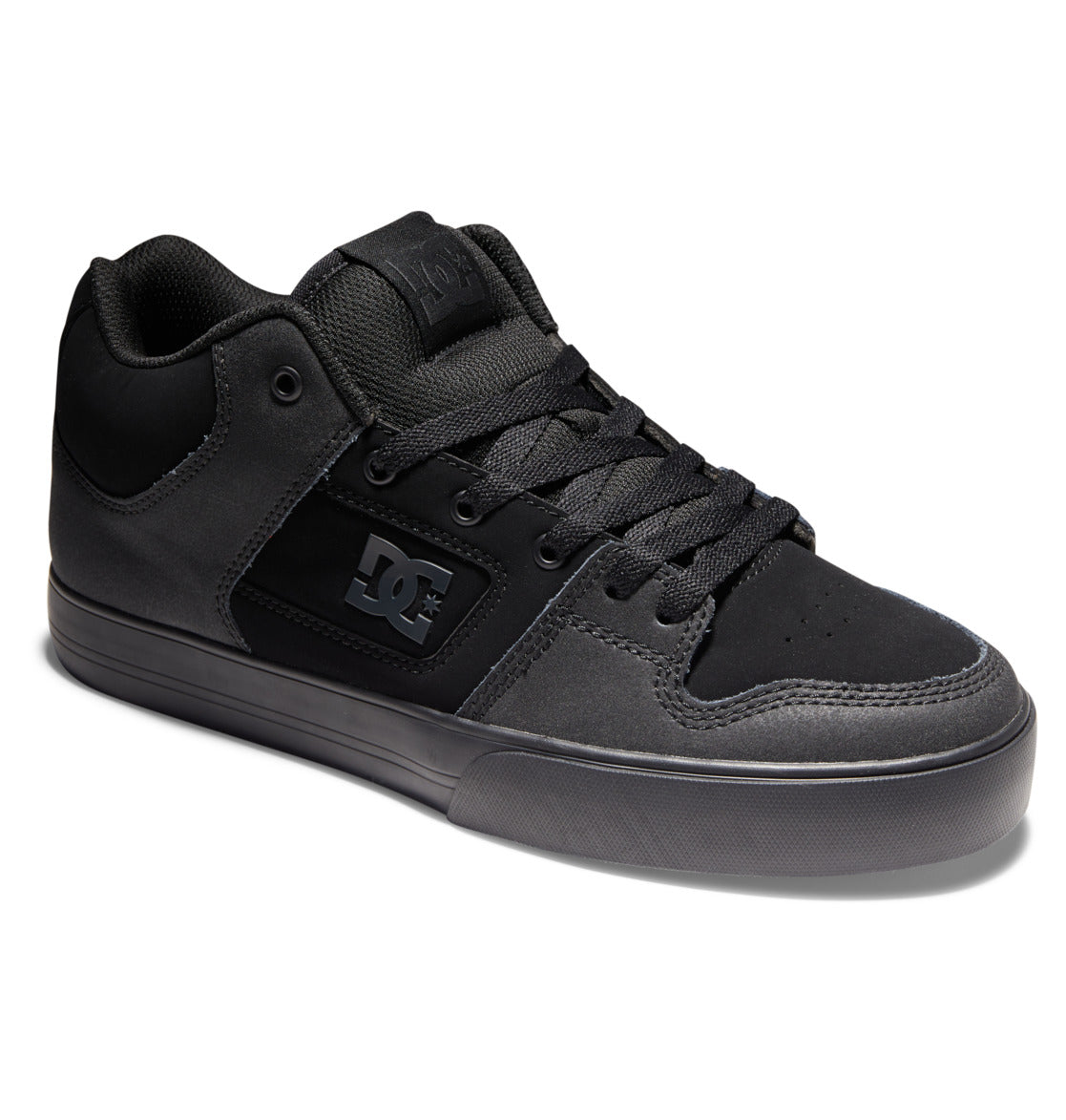 DC Pure MID Mid-Top Men Sneakers Black | US-8409UDF