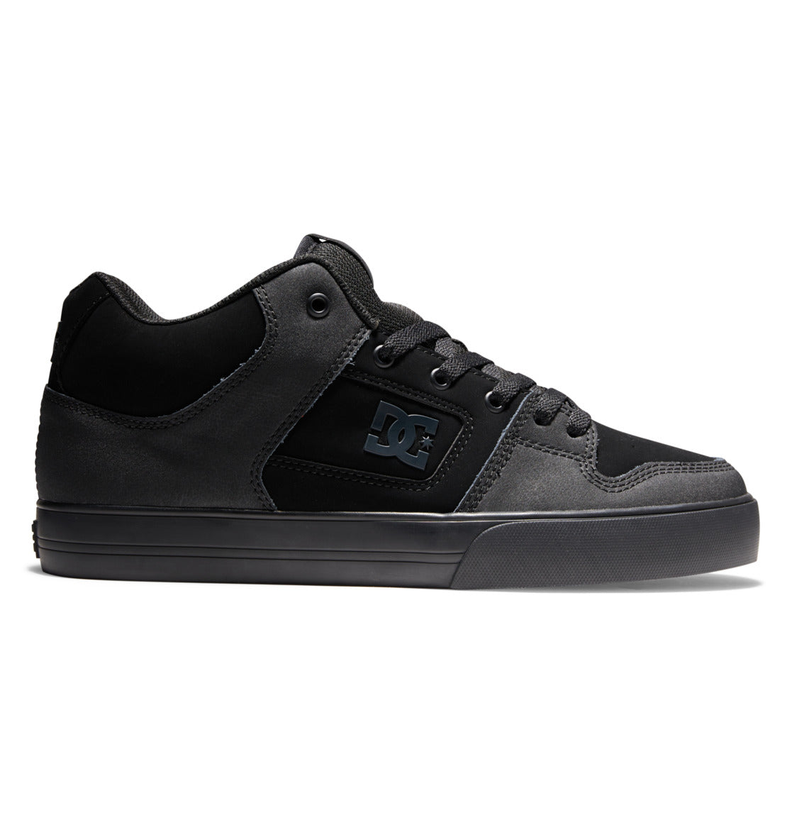 DC Pure MID Mid-Top Men Sneakers Black | US-8409UDF