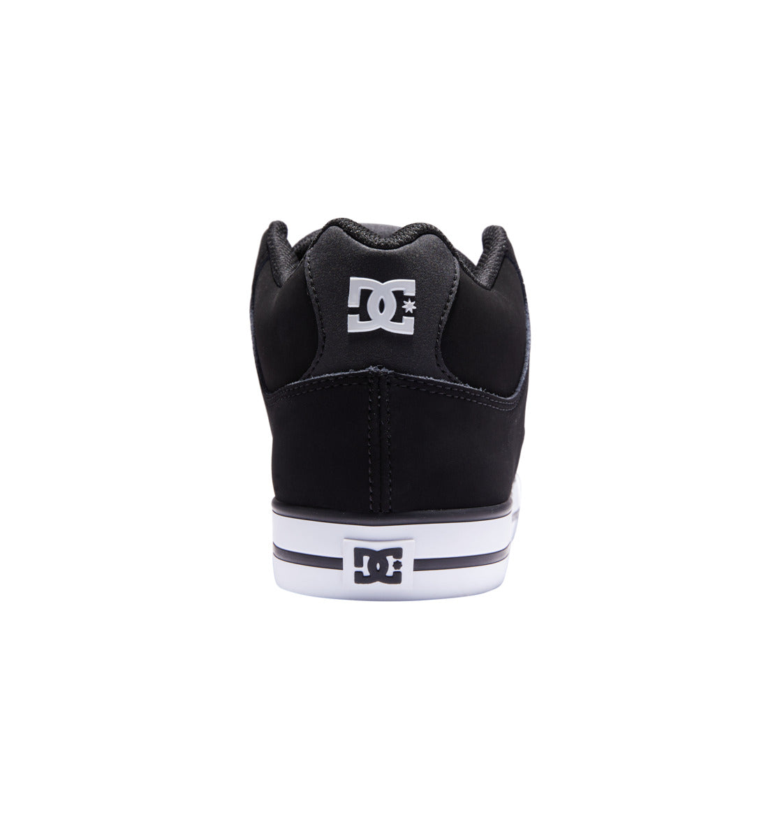 DC Pure MID Mid-Top Men Sneakers Black / White | US-8047MRA