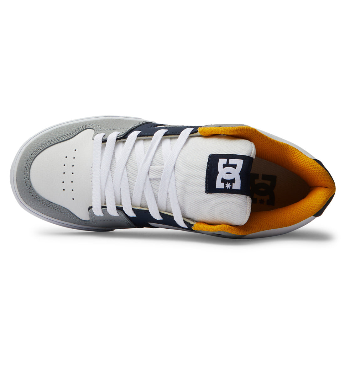 DC Pure MID Mid-Top Men Sneakers White / Navy | US-9186VQO