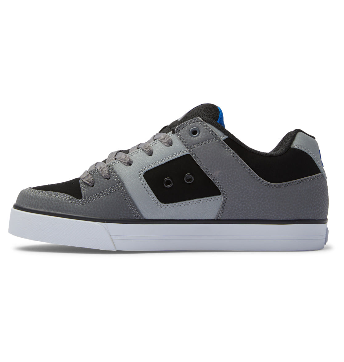 DC Pure Men Sneakers Black / Grey / Blue | US-3150UXW