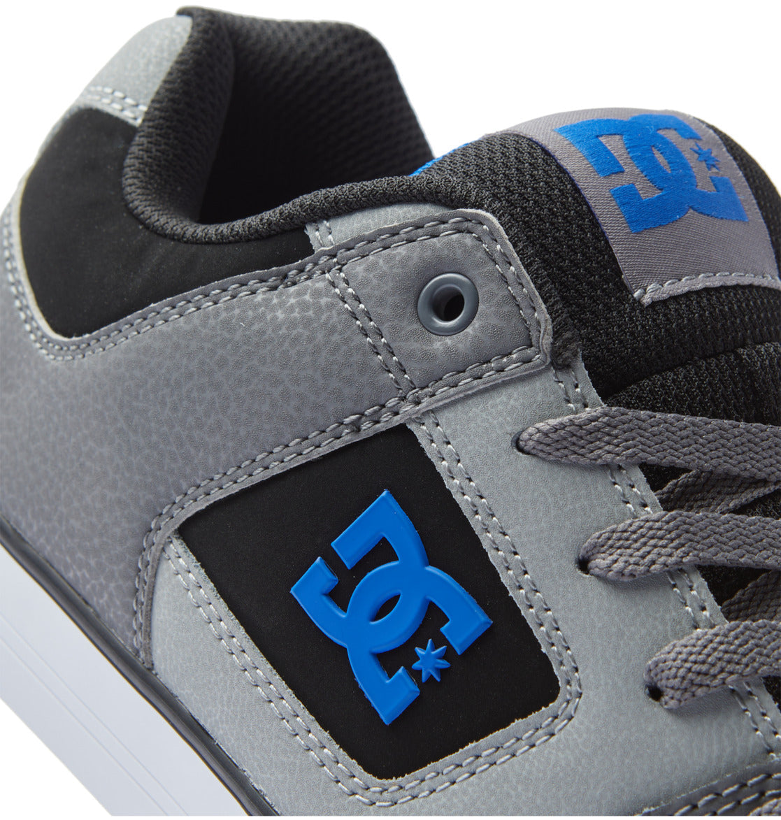 DC Pure Men Sneakers Black / Grey / Blue | US-3150UXW