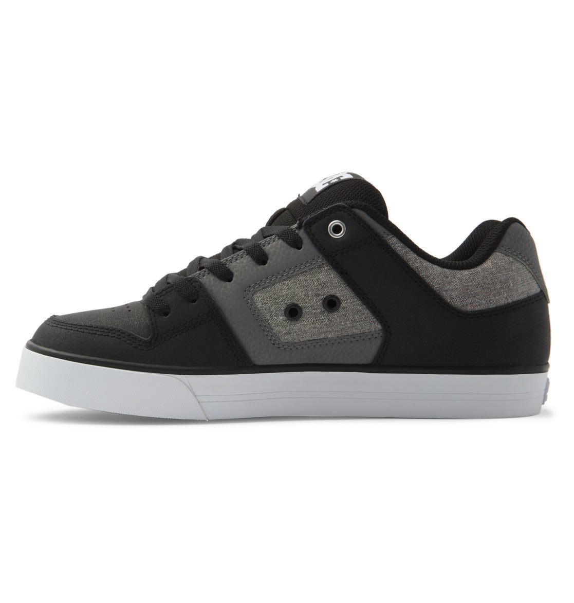 DC Pure Men Sneakers Black / White | US-9087RZV