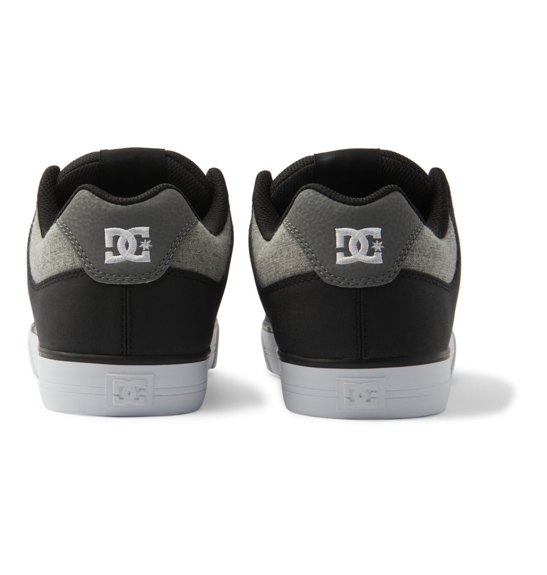 DC Pure Men Sneakers Black / White | US-9087RZV