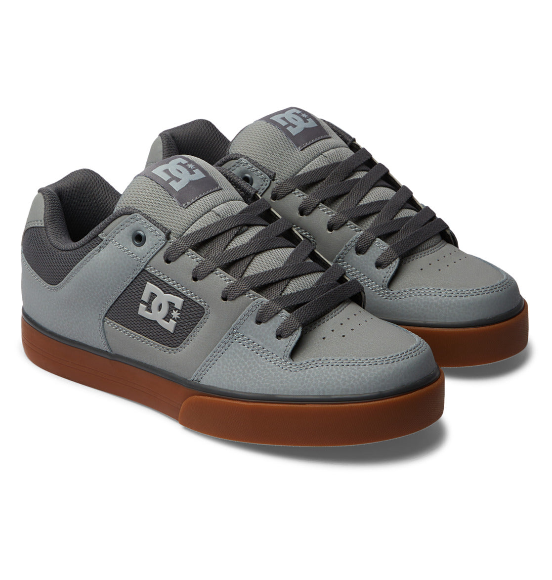 DC Pure Men Sneakers Dark Grey | US-8017IHB