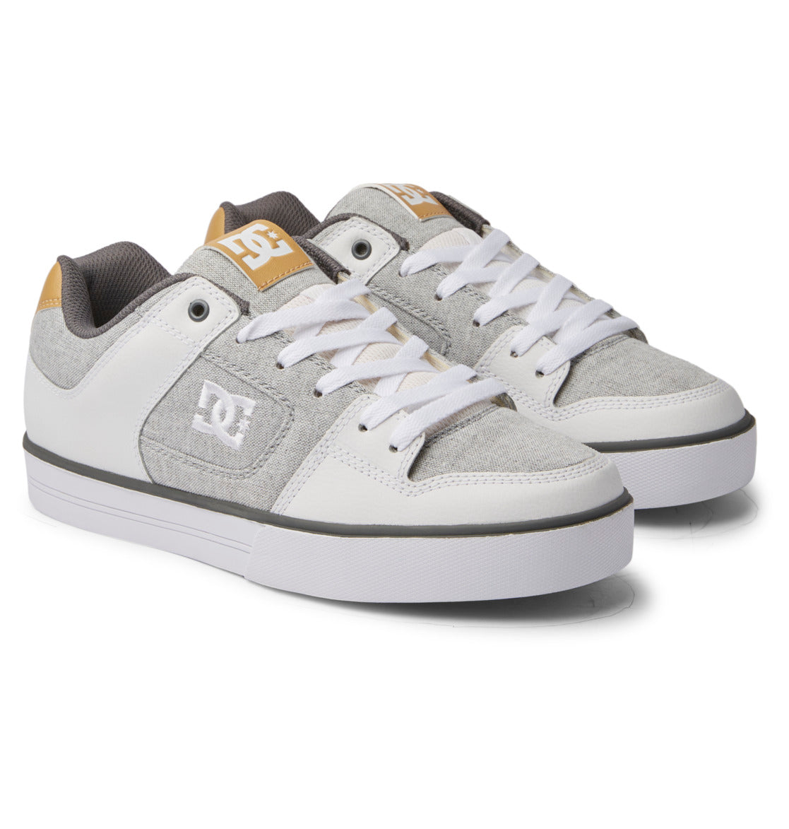 DC Pure Men Sneakers Grey / White / Grey | US-1302EPO