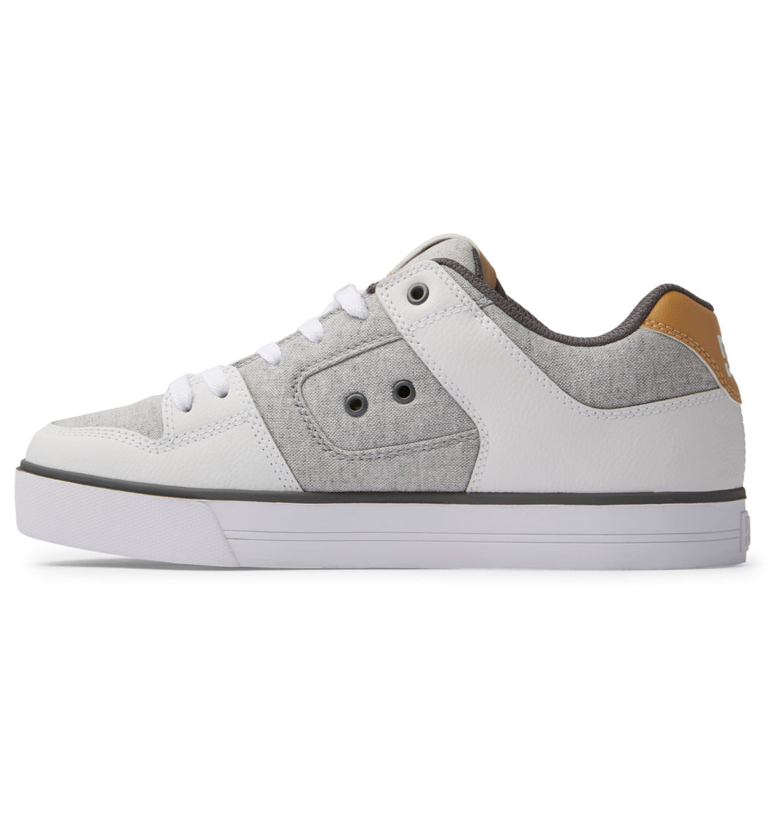 DC Pure Men Sneakers Grey / White / Grey | US-1302EPO