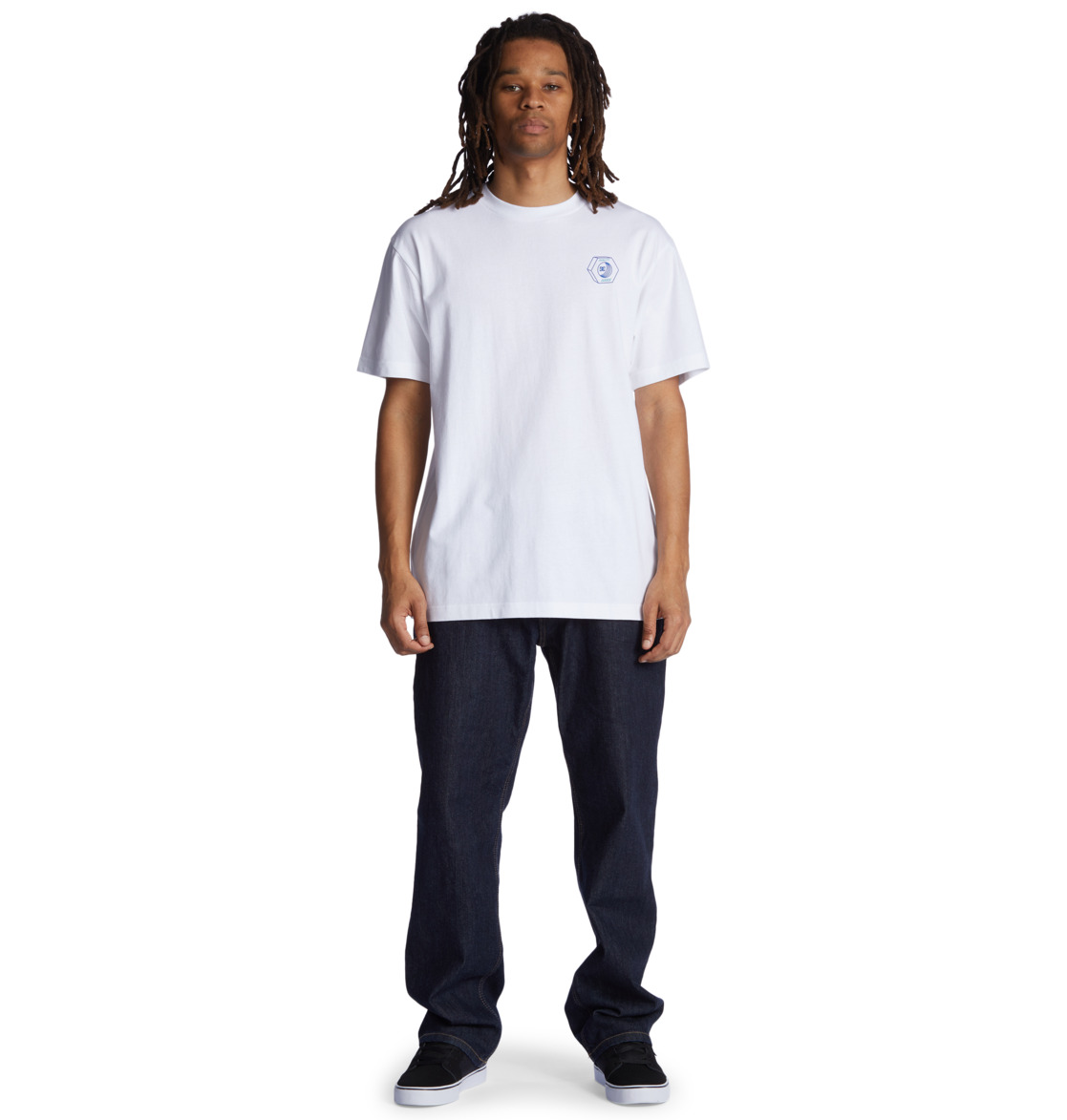 DC Quality Goods Men T-Shirt White | US-6182CVO