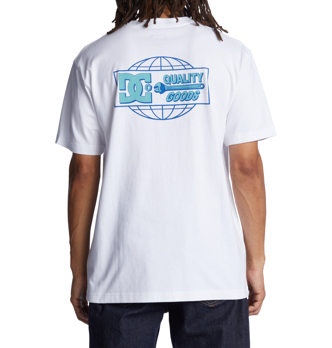 DC Quality Goods Men T-Shirt White | US-6182CVO