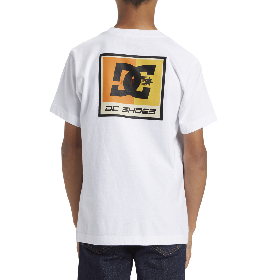 DC Racer Kids' T-Shirt White | US-1769KQV