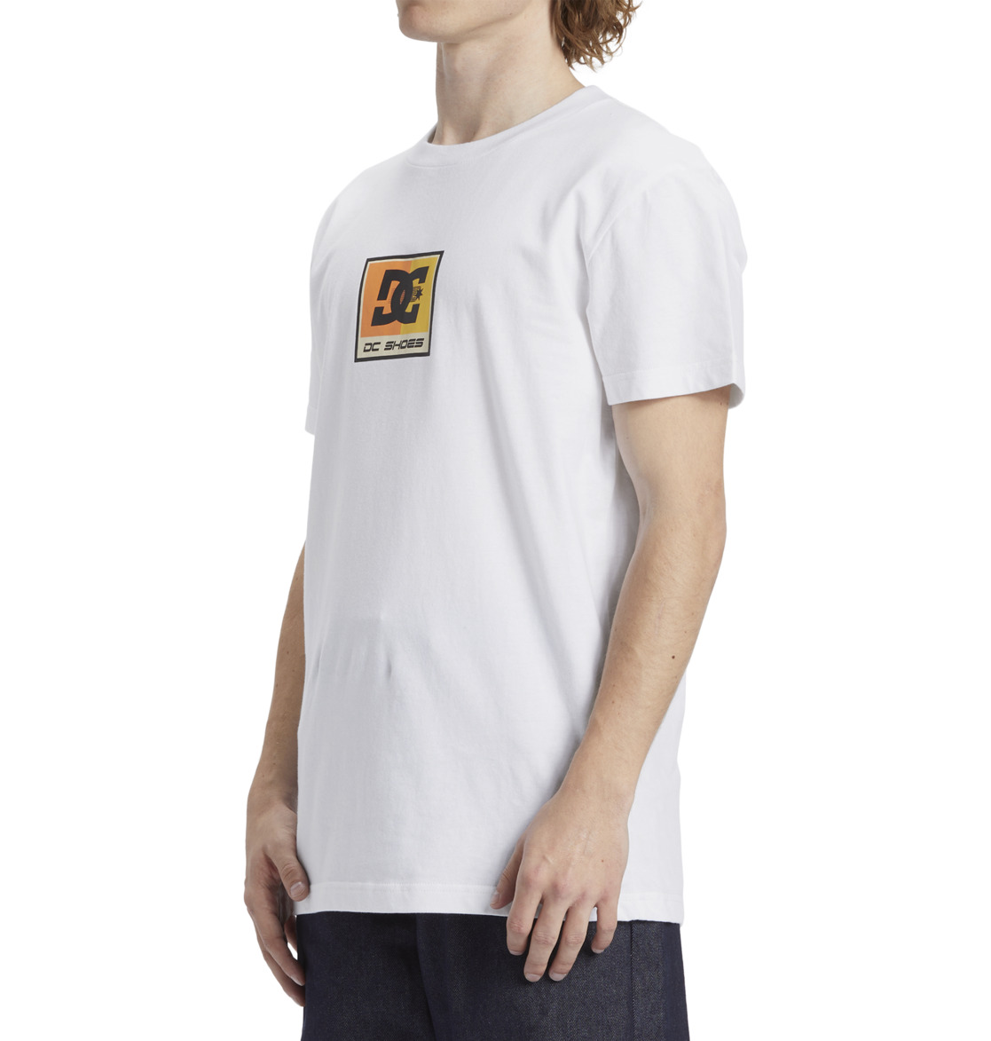 DC Racer Men T-Shirt White | US-1476XGD