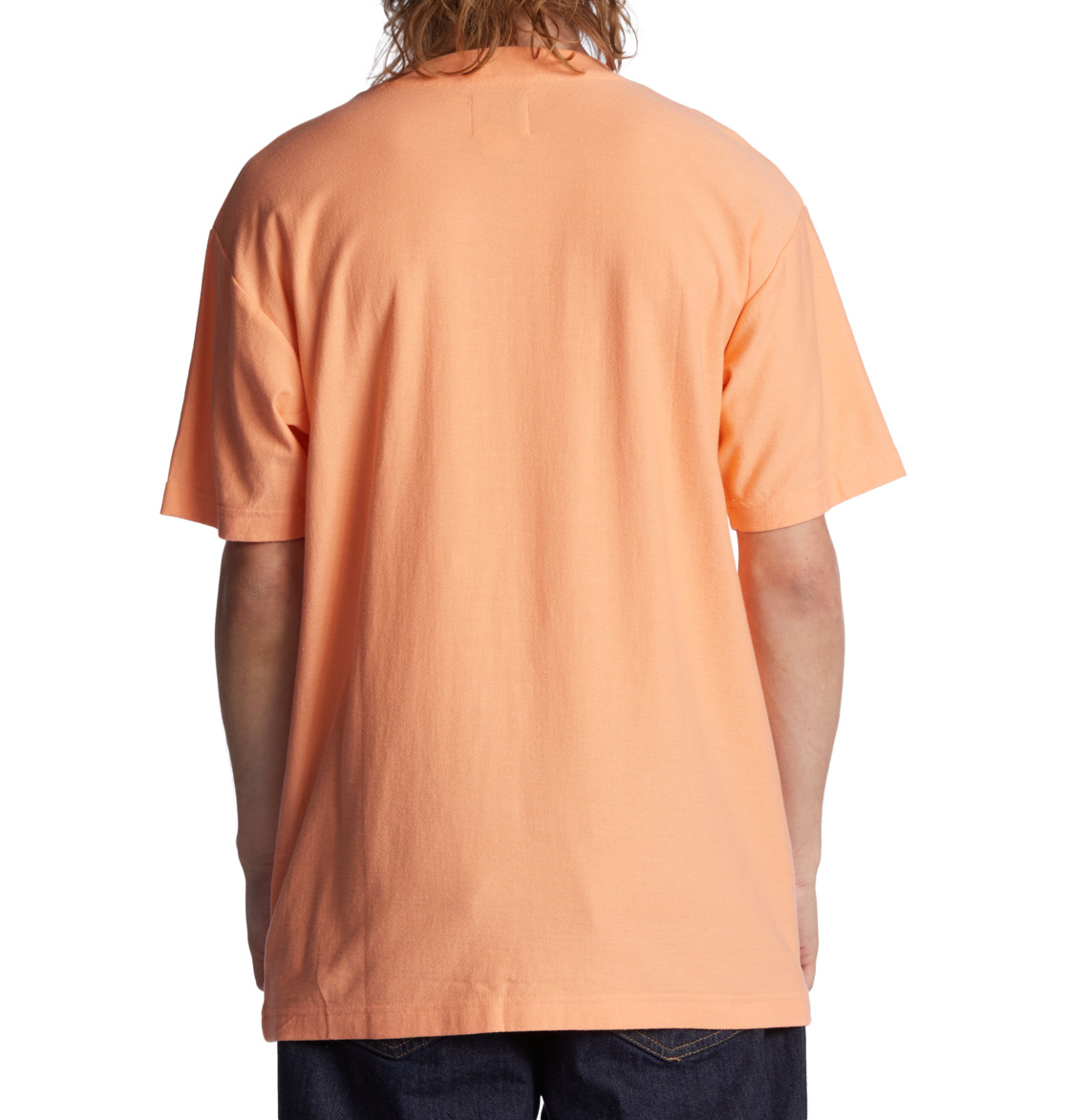 DC Raddled Crew Men T-Shirt Orange | US-8032HDT