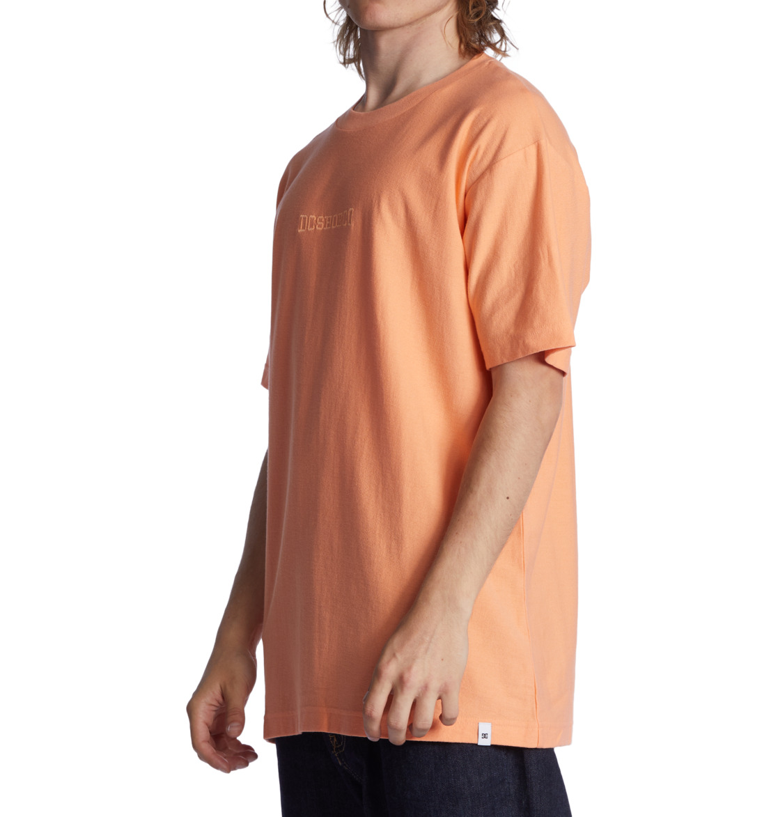 DC Raddled Crew Men T-Shirt Orange | US-8032HDT