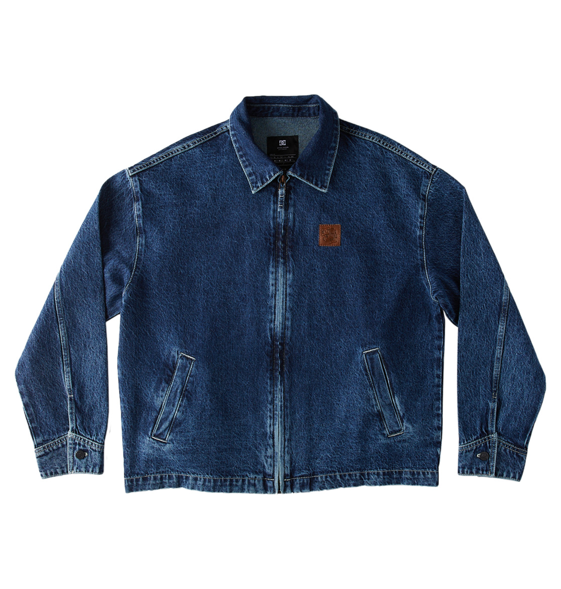 DC Rebuild Denim Men Jackets Dark Indigo | US-8294SRN