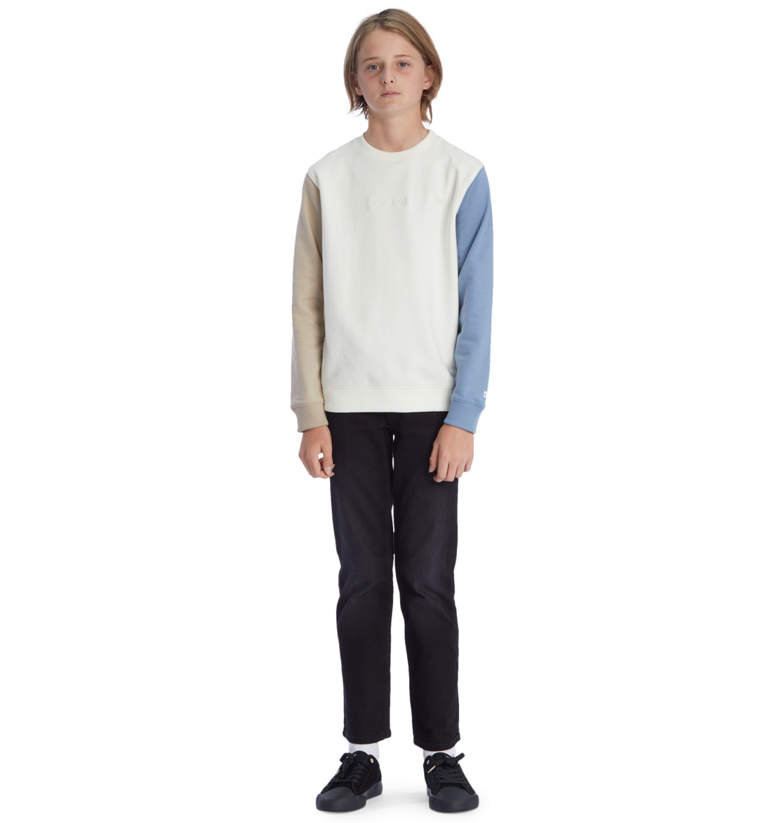 DC Riot Kids' Sweatshirt White | US-7501XQI