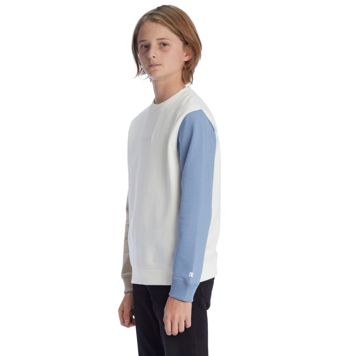 DC Riot Kids' Sweatshirt White | US-7501XQI