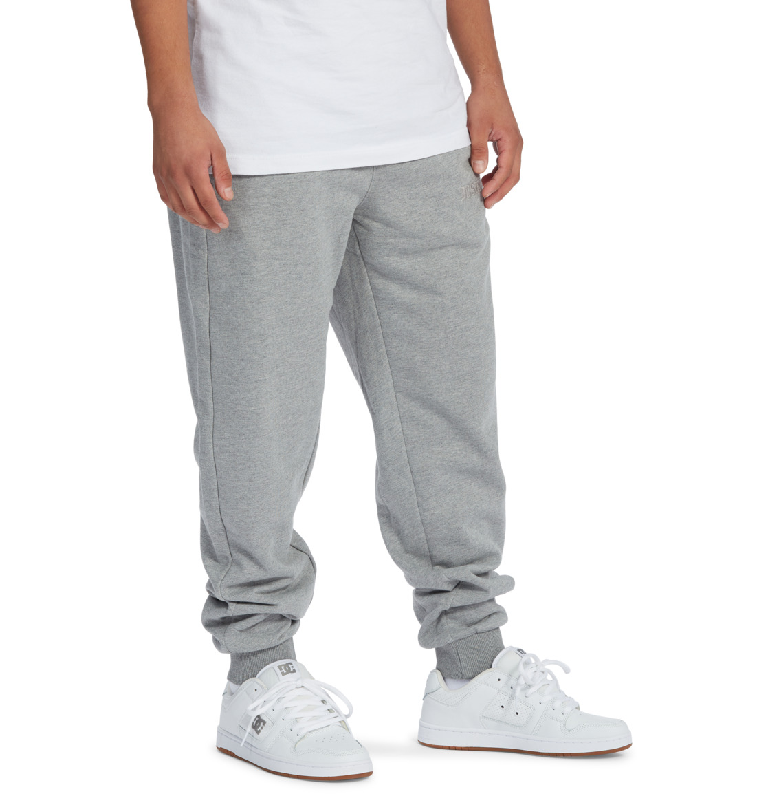 DC Riot Tracksuit Bottoms Men Pants Grey | US-2501GPW