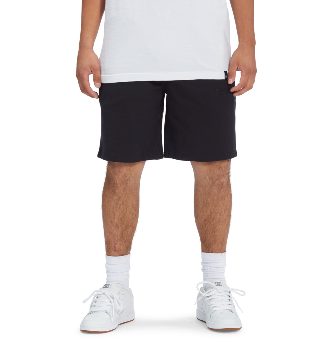 DC Riot Tracksuit Men Shorts Black | US-3917YRS