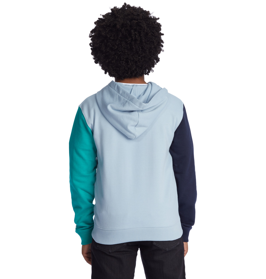 DC Riot Zip-Up Kids' Hoodie Blue Navy Turquoise | US-3247IYN