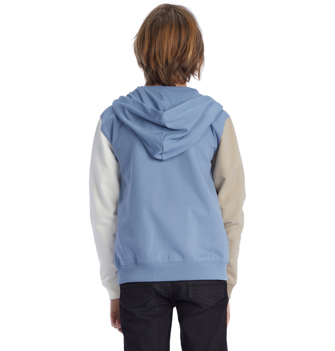 DC Riot Zip-Up Kids' Hoodie Blue | US-7839PQF