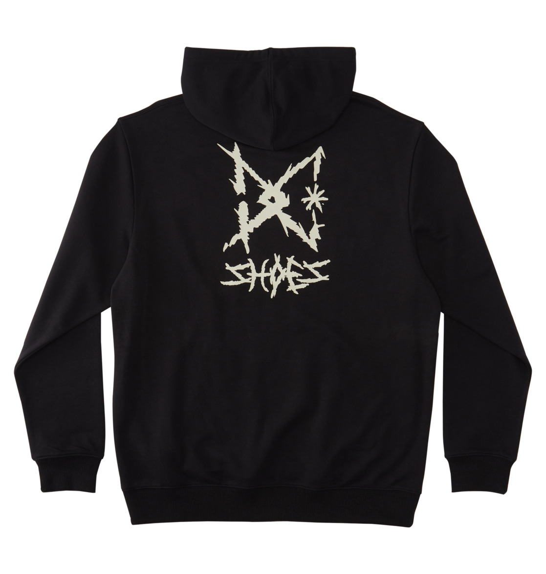 DC Rocker Pullover Men Hoodie Black | US-2609NRQ