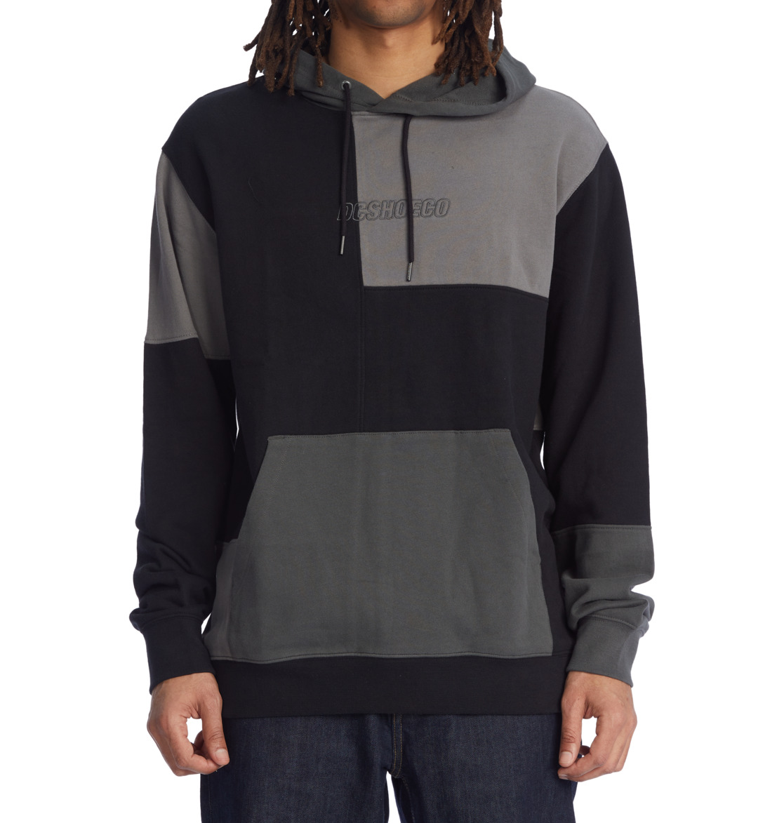 DC Rogers Men Hoodie Black | US-0639LHQ