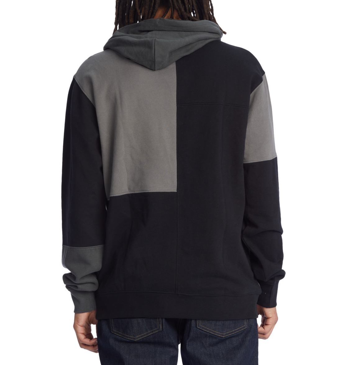 DC Rogers Men Hoodie Black | US-0639LHQ