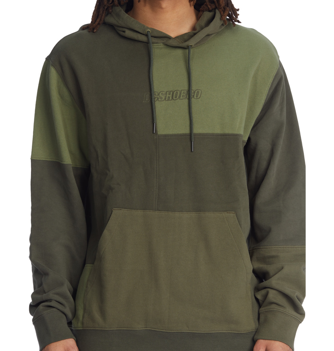 DC Rogers Men Hoodie Dark Green | US-5870HPE