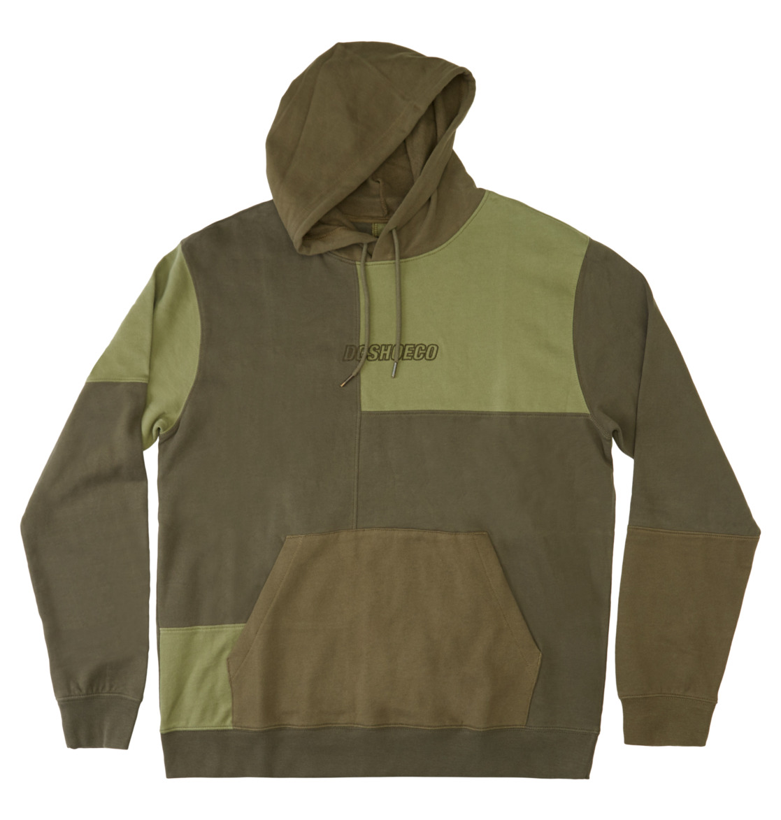 DC Rogers Men Hoodie Dark Green | US-5870HPE