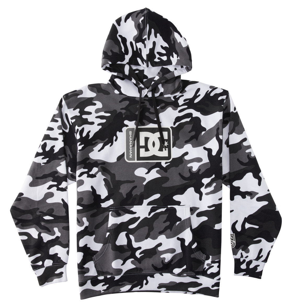 DC Shanahan Men Hoodie White Camo | US-8574WNP