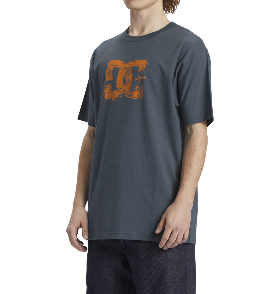 DC Sketchy Men T-Shirt Green | US-1590HQY