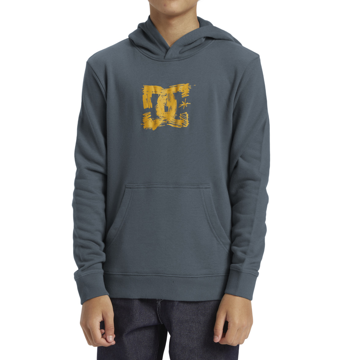 DC Sketchy Pullover Kids' Hoodie Green | US-6938AYQ