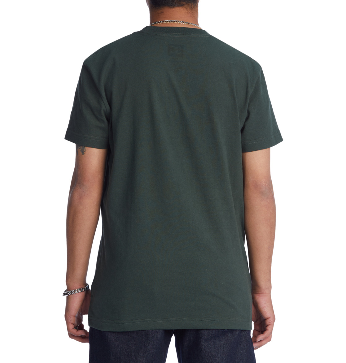 DC Sku Up Men T-Shirt Deep Green | US-6275OSZ