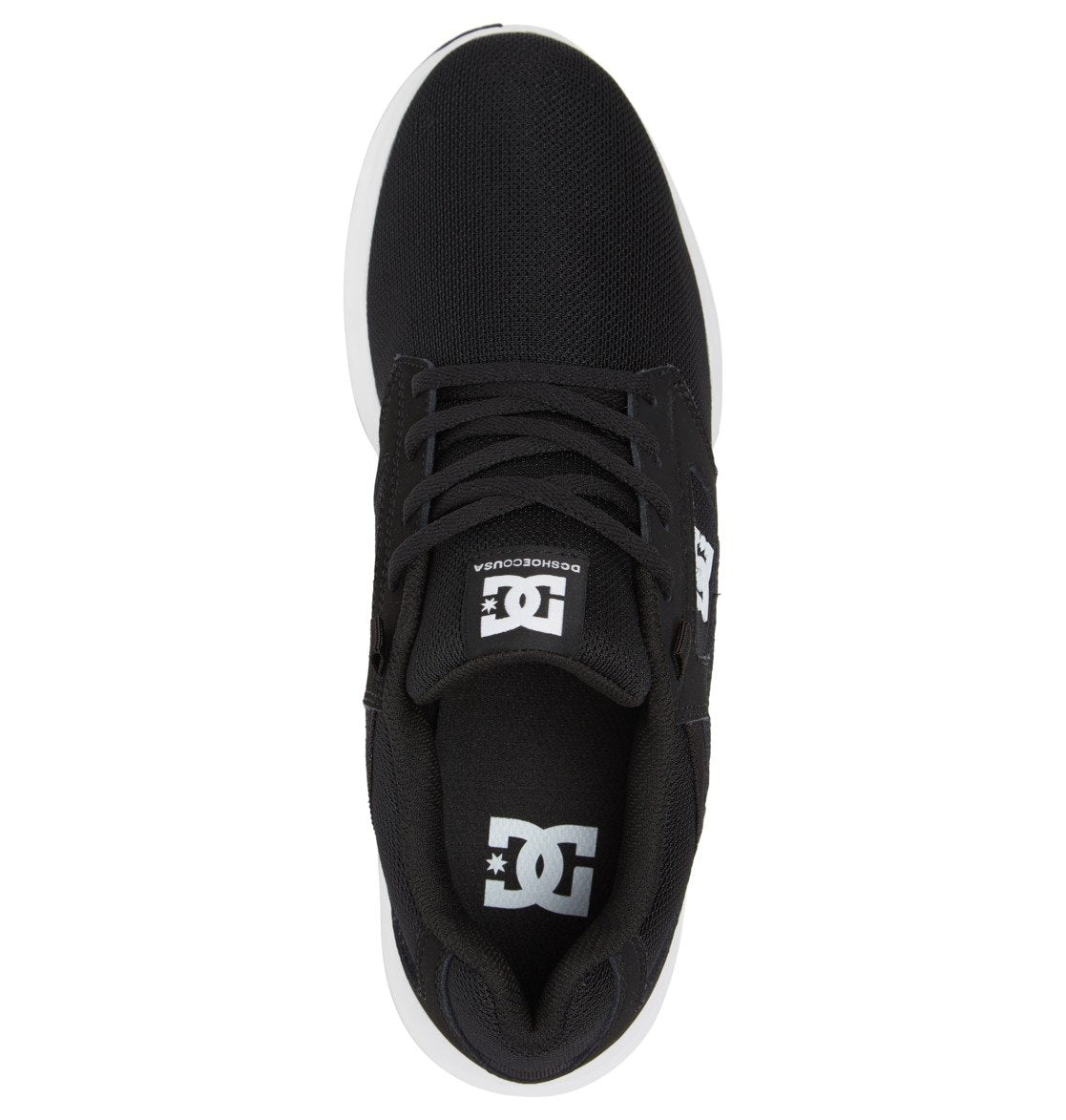 DC Skyline Lightweight Men Sneakers Black / White | US-9843PMS