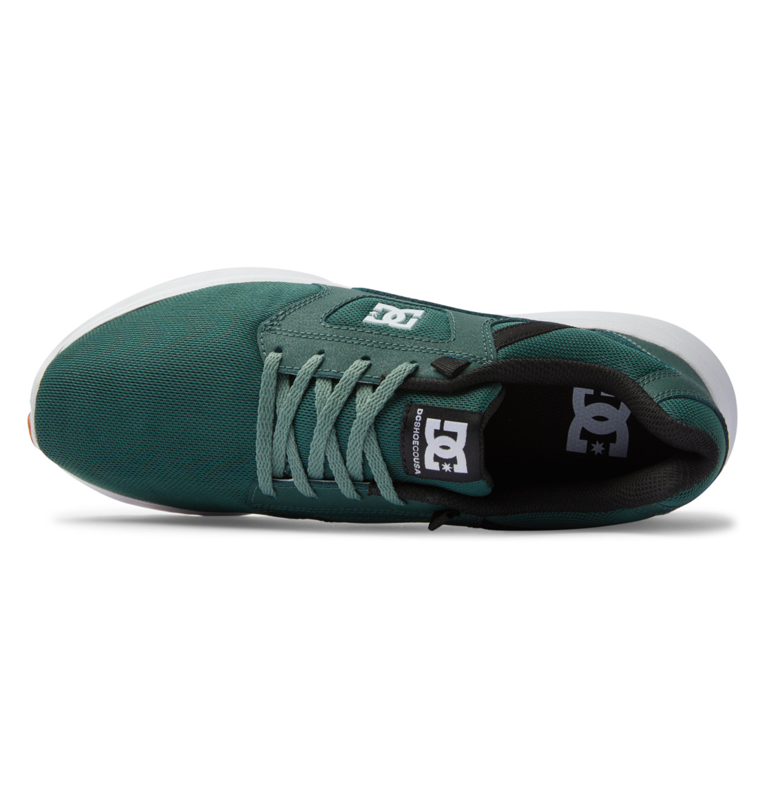 DC Skyline Lightweight Men Sneakers Dark Green | US-7961EYR