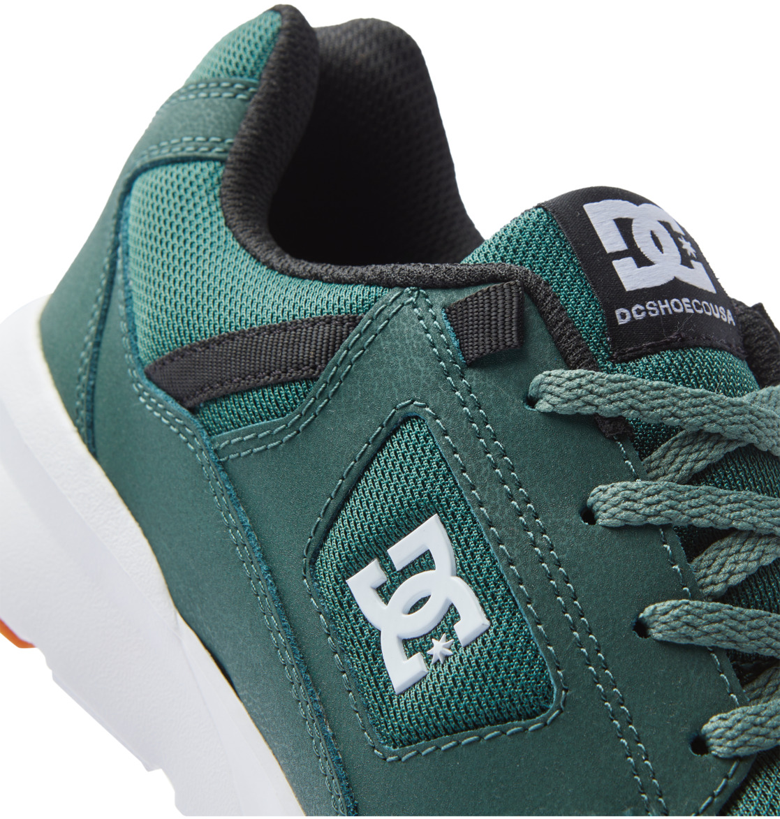 DC Skyline Lightweight Men Sneakers Dark Green | US-7961EYR