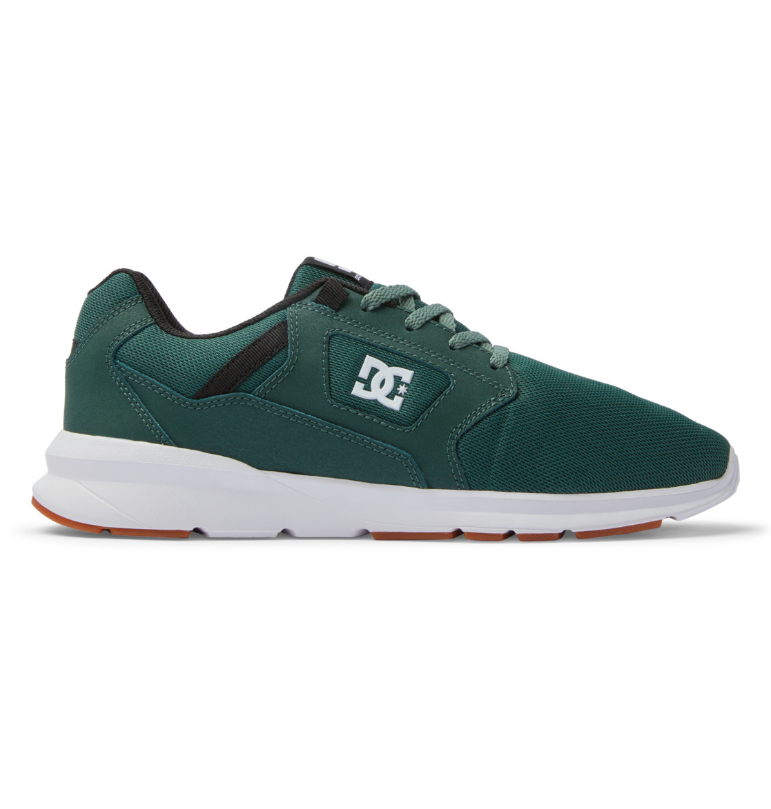 DC Skyline Lightweight Men Sneakers Dark Green | US-7961EYR