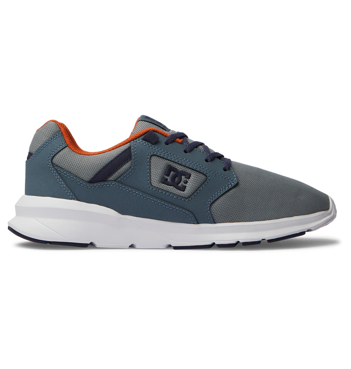 DC Skyline Lightweight Men Sneakers Grey / Blue / Grey | US-8421GLT