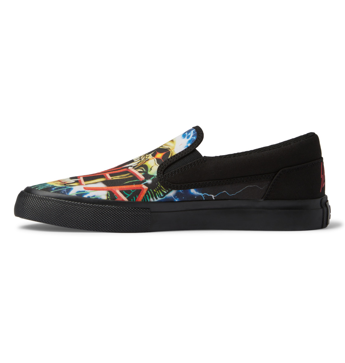 DC Slayer Manual Slip Men Slip On Shoes Black / Green | US-4017QYH