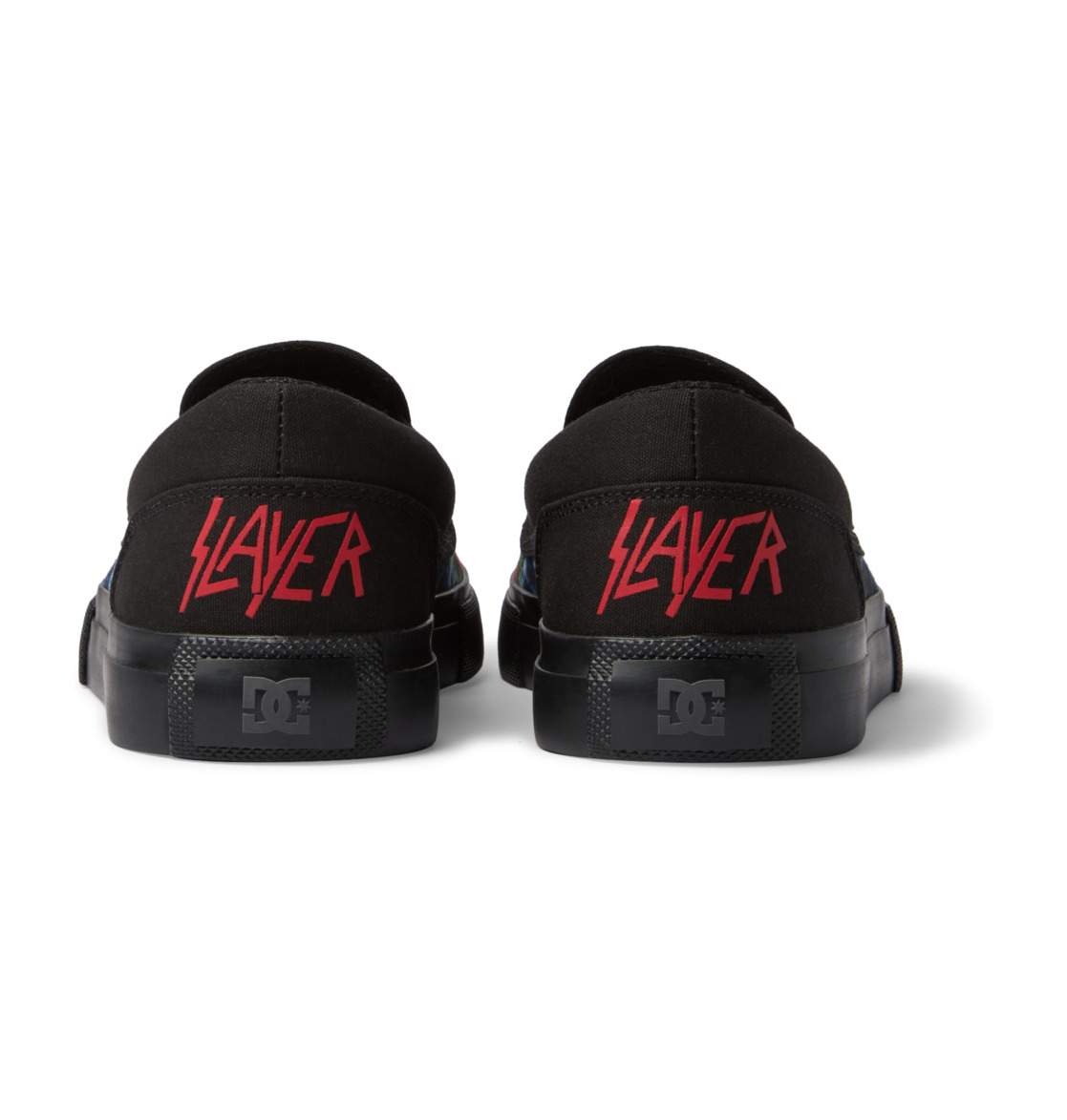 DC Slayer Manual Slip Men Slip On Shoes Black / Green | US-4017QYH