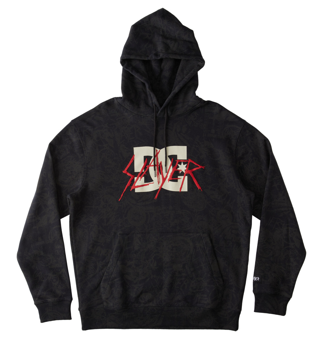 DC Slayer Men Hoodie Black | US-7931WYI