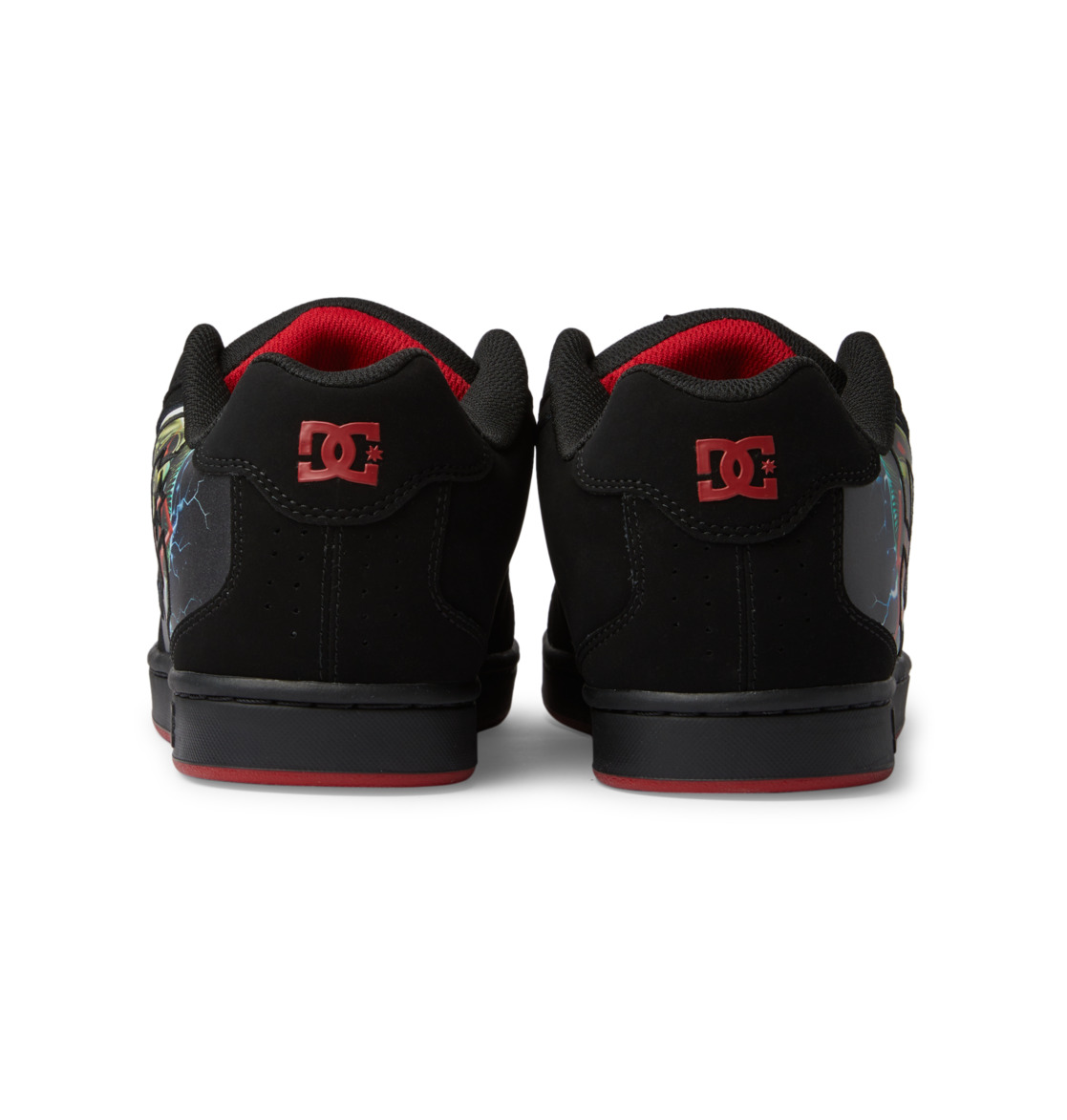 DC Slayer Net Men Sneakers Black / Red | US-5916FPA