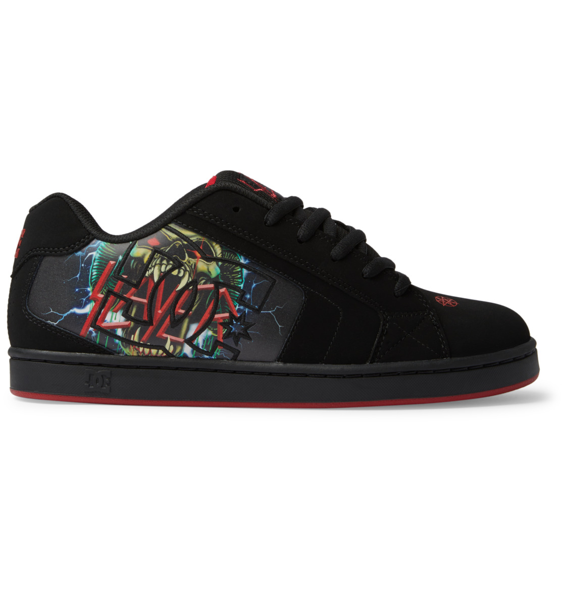 DC Slayer Net Men Sneakers Black / Red | US-5916FPA